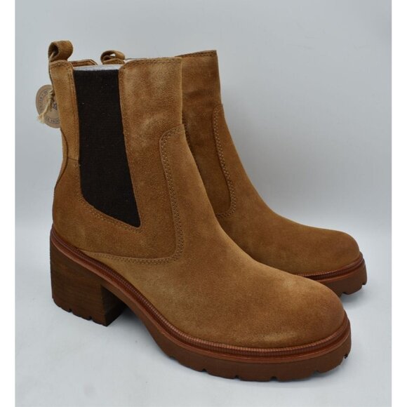 Sofft Womens Size 8 Jordie Brandy Waterproof Leather Chelsea Boots Shoes - Picture 3 of 15